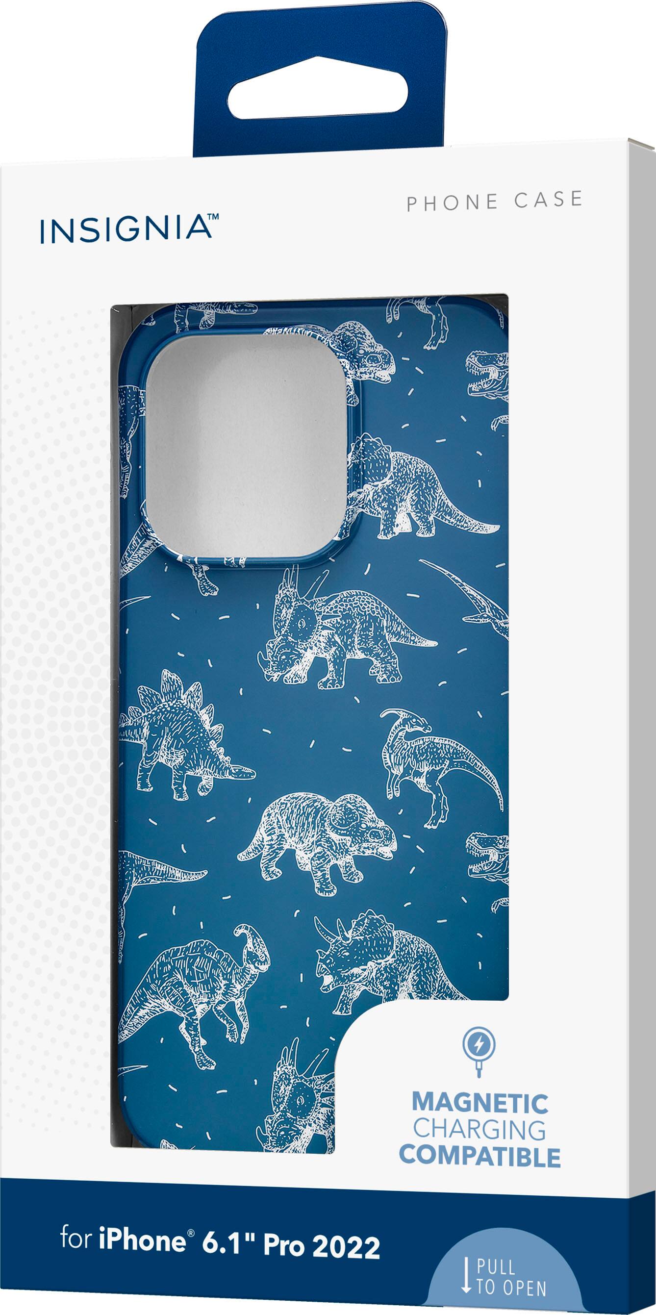Alt View 12. Insignia™ - Hard-Shell Case for iPhone 14 Pro - Dinosaurs.