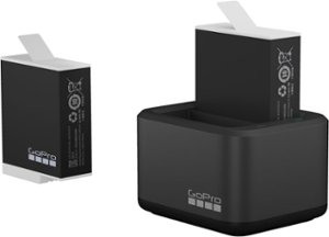 GoPro - Enduro Dual Battery Charger + Battery (HERO12 Black/HERO11 Black/HERO10 Black/HERO9 Black) - Black