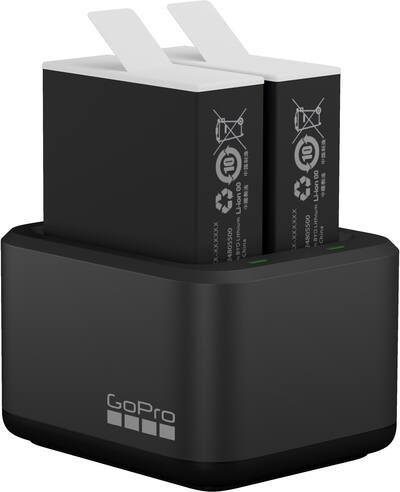 GoPro Dual Battery Charger + Battery for HERO12 Black/HERO11 GoPro Dual Battery Charger + Battery for HERO12 Black/HERO11