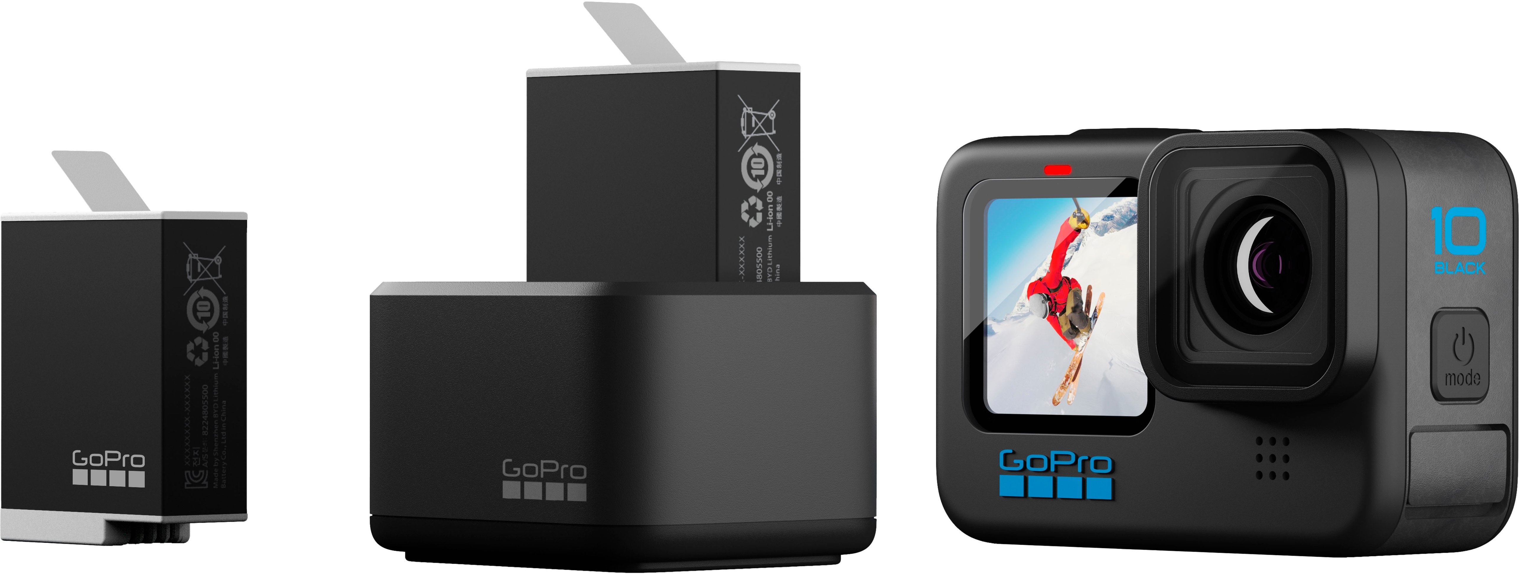 GoPro Enduro Dual Battery Charger (HERO11 Black/HERO10 Black/HERO9 Black) Black - Buy