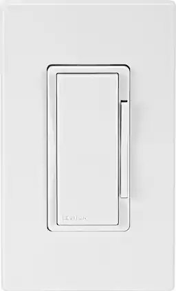 Leviton - Decora No-Neutral 600 W Dimmer Switch - White