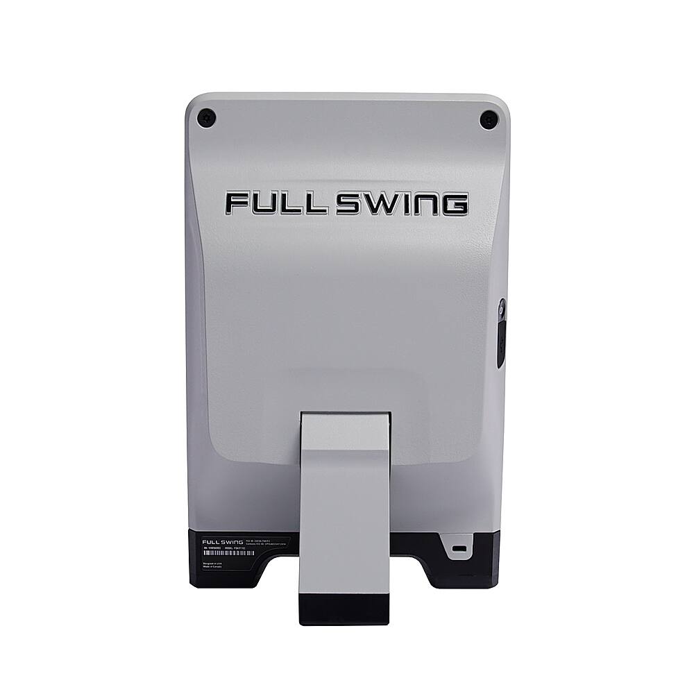 Back. Full Swing - Full Swing Kit  Golf Launch Monitor.