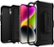 Angle. OtterBox - Defender Series Pro Hard Shell for Apple iPhone 14 Plus - Black.