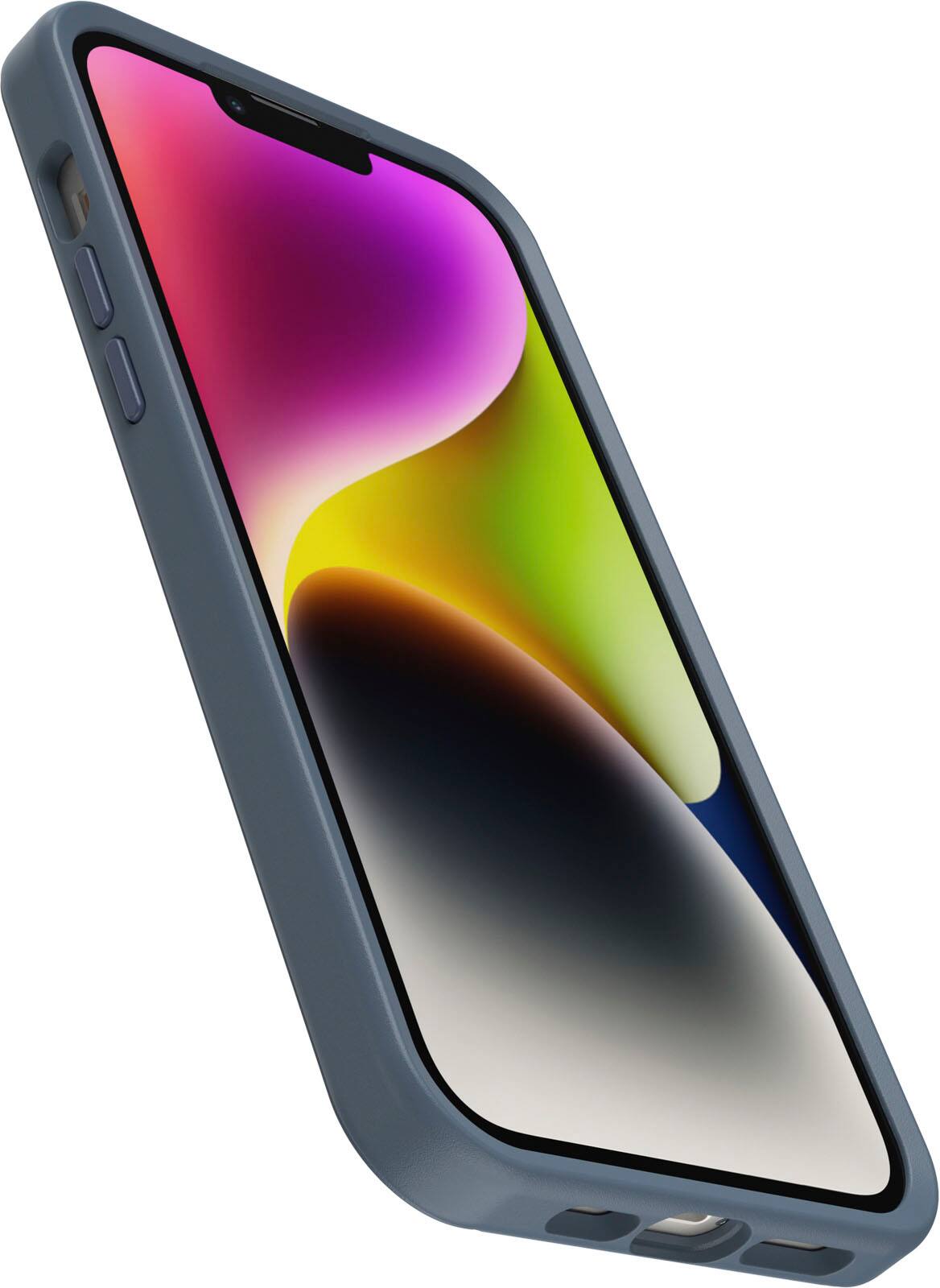 Angle. OtterBox - Symmetry Series+ for MagSafe Hard Shell for Apple iPhone 14 Plus - Bluetiful.