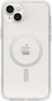 OtterBox - Symmetry Series+ for MagSafe Hard Shell for Apple iPhone 14 Plus - Clear - Front_Zoom
