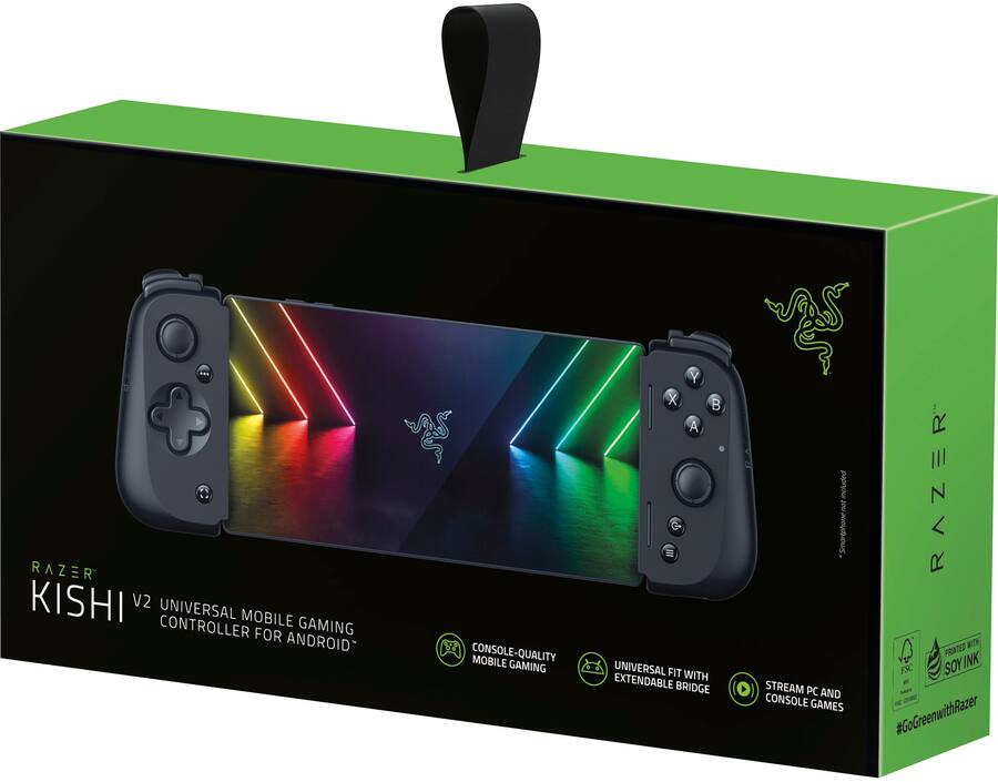その他 Razer Kishi V2 Android Razer Kishi V2 Wireless Gaming Controller for Android Black