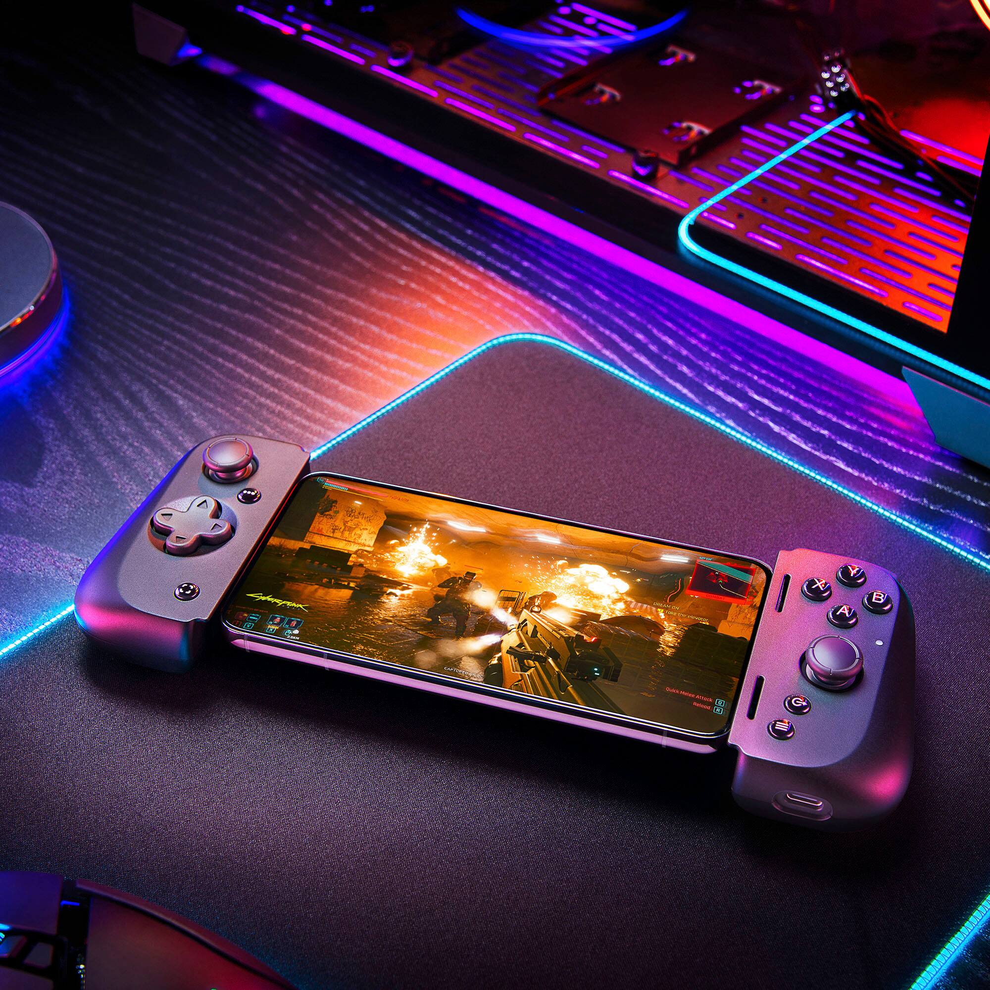 Alt View 16. Razer - Kishi V2 Wireless Gaming Controller for Android - Black.