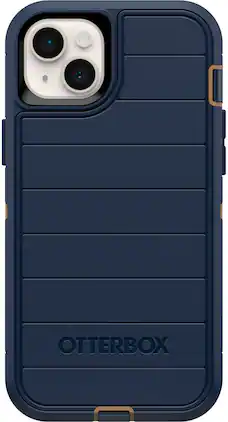 OtterBox - Defender Series Pro Hard Shell for Apple iPhone 14 Plus - Blue Suede Shoes