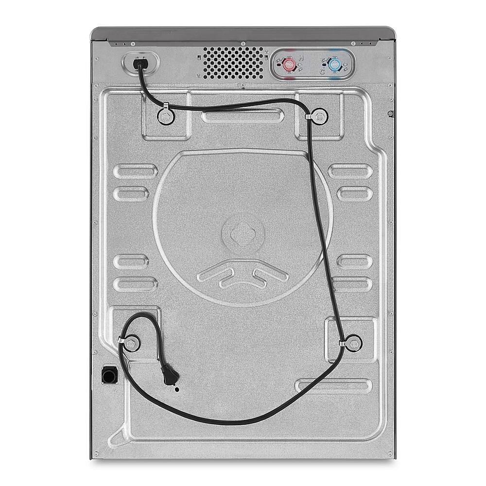 Alt View 12. Whirlpool - 4.5 Cu. Ft. High-Efficiency Stackable Front Load Washer with Steam and Tumble Fresh - Chrome Shadow.