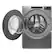 Alt View 4. Whirlpool - 4.5 Cu. Ft. High-Efficiency Stackable Front Load Washer with Steam and Tumble Fresh - Chrome Shadow.