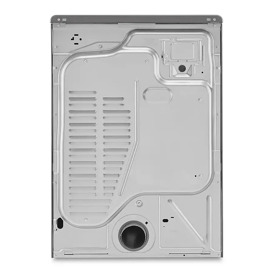 Alt View 2. Whirlpool - 7.4 Cu. Ft. Stackable Electric Dryer with Wrinkle Shield - Chrome Shadow.