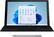Front. Microsoft - Surface Pro 7+ - 12.3” Touch Screen – Intel Core i5 – 8GB Memory – 128GB SSD with Black Type Cover & Pen (Latest Model) - Platinum.
