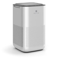 Medify Air - Medify MA-15 330 Sq. Ft. Portable Air Purifier with True HEPA H13 Filter - Silver - Front_Zoom