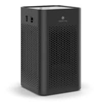 Medify Air - Medify MA-25 413 Sq. Ft. Portable Air Purifier with True HEPA H13 Filter - Black - Front_Zoom