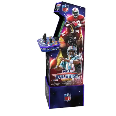 Arcade1Up - NFL Blitz Arcade with Riser and Lit Marquee - Multi