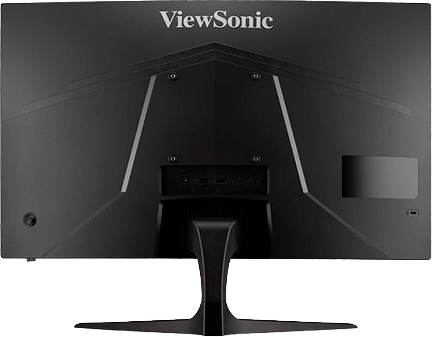 Back View: ViewSonic - OMNI VX2418C 24" LCD FHD FreeSync Curved Gaming Monitor (HDMI and DisplayPort) - Black