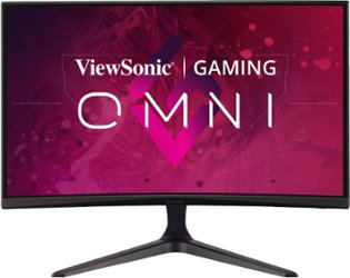 ViewSonic - OMNI VX2418C 24" LCD FHD FreeSync Curved Gaming Monitor (HDMI and DisplayPort) - Black - Front_Zoom