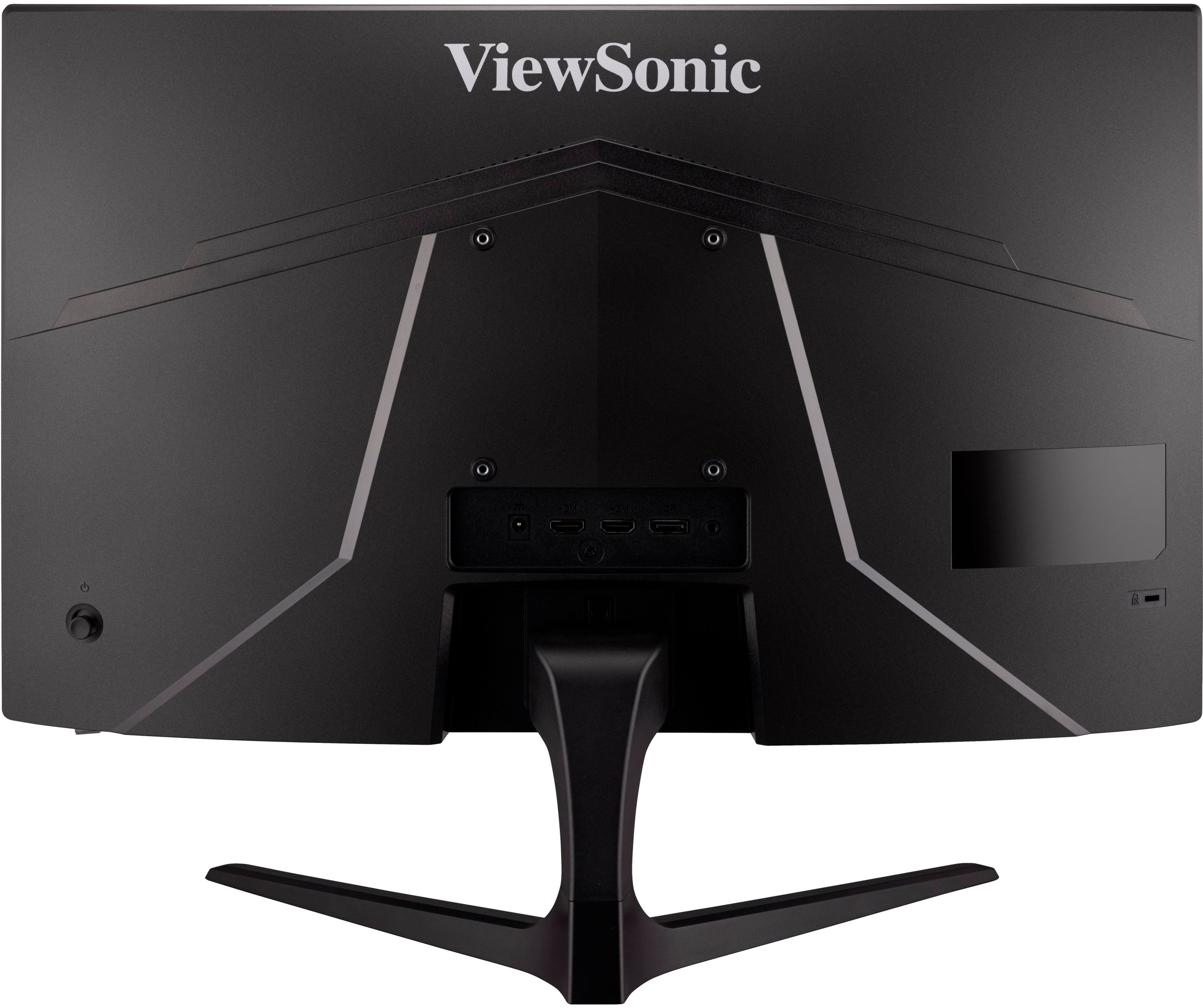 Left View: ViewSonic - OMNI VX2418C 24" LCD FHD FreeSync Curved Gaming Monitor (HDMI and DisplayPort) - Black