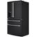 Angle. Café - 22.3 Cu. Ft. Counter-Depth 4-Drawer French-Door Refrigerator, Customizable - Matte Black.