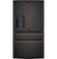Alt View 36. Café - 22.3 Cu. Ft. Counter-Depth 4-Drawer French-Door Refrigerator, Customizable - Matte Black.