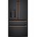 Alt View 36. Café - 22.3 Cu. Ft. Counter-Depth 4-Drawer French-Door Refrigerator, Customizable - Matte Black.