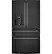 Alt View 40. Café - 22.3 Cu. Ft. Counter-Depth 4-Drawer French-Door Refrigerator, Customizable - Matte Black.