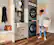 Alt View 25. LG - 4.5 Cu. Ft. HE Smart Front Load Washer and 7.4 Cu. Ft. Electric Dryer WashTower with Steam and Built-In Intelligence - Nature Green.