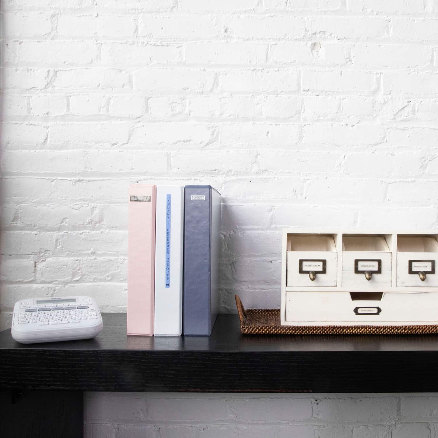 Alt View 12. Brother - P-touch PTD220 Label Printer - White.