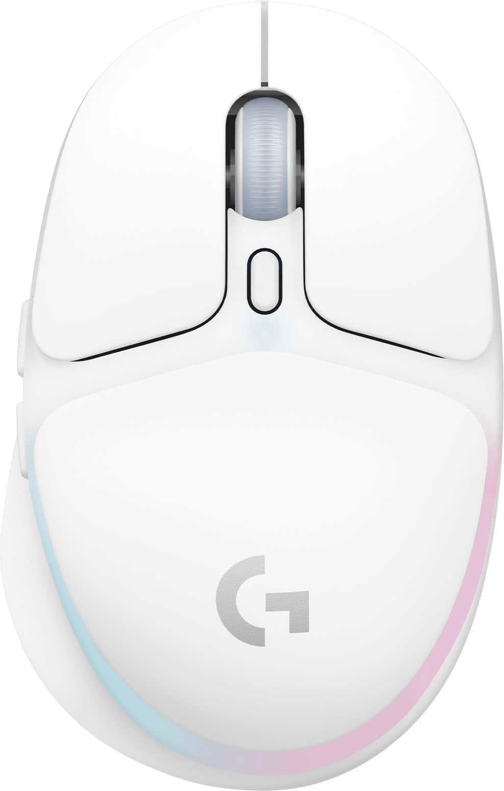 Logitech - G705 Aurora Collection Wireless Optical Gaming Mouse with Customizable LIGHTSYNC RGB Lighting - Wireless - White Mist