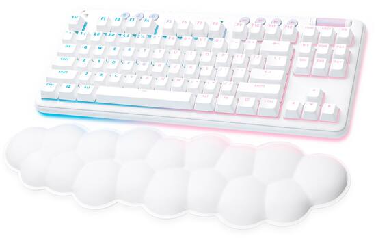 Logitech G715 Aurora Collection TKL Wireless Mechanical Clicky Switch  Gaming Keyboard for PC/Mac with Palm Rest Included White Mist 920-010656 -  Best Buy