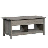 Sauder - Cannery Bridge Lift Top Coffee Table - Gray - Front_Zoom