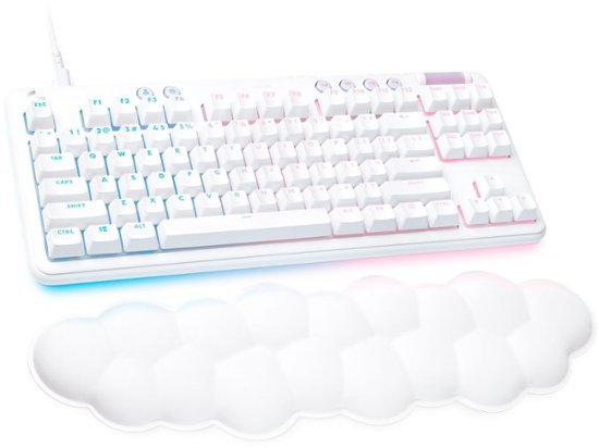 Logitech G713 Aurora Collection TKL Wired Mechanical Linear Switch Gaming  Keyboard for PC/Mac with Palm Rest Included White Mist 920-010670 - Best Buy