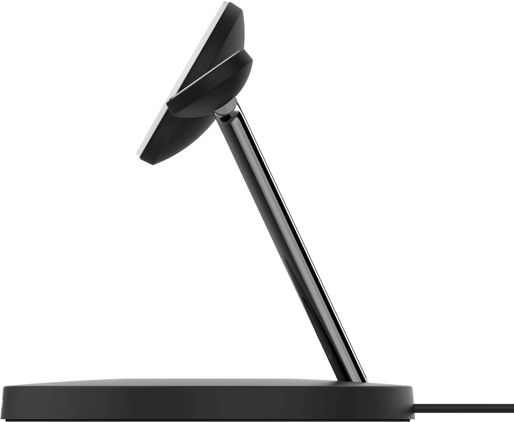 Alt View 20. Belkin - MagSafe 3-in-1 Wireless Charging Stand - 2ND GEN with Faster Apple Watch Charging- iPhone 15, 14 & 13 series & AirPods - Black.