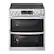 Front. LG - 7.3 Cu. Ft. Smart Slide-In Double Oven Electric True Convection Range with EasyClean and InstaView - PrintProof Stainless Steel.