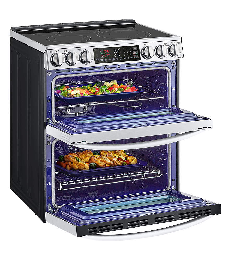 Café 6.7 Cu. Ft. Slide-In Double Oven Electric True Convection