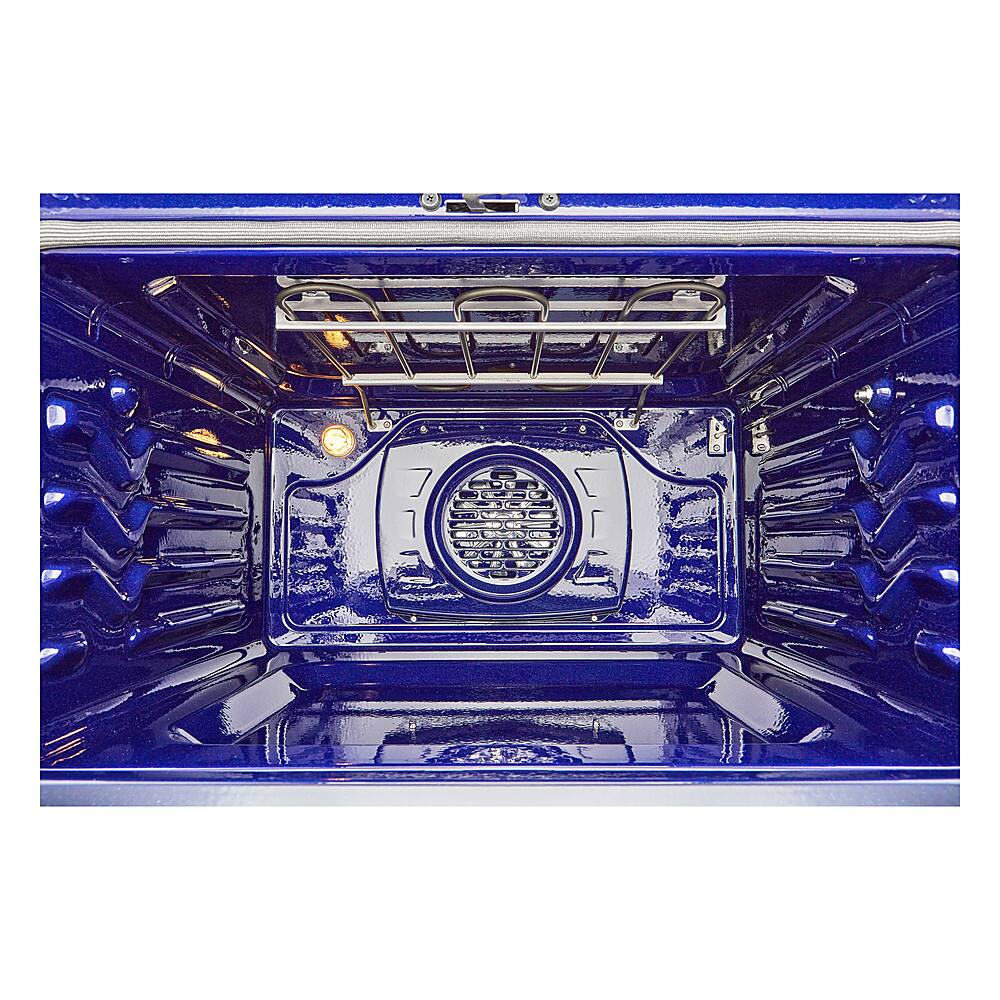 Alt View 19. LG - 7.3 Cu. Ft. Smart Slide-In Double Oven Electric True Convection Range with EasyClean and InstaView - PrintProof Stainless Steel.