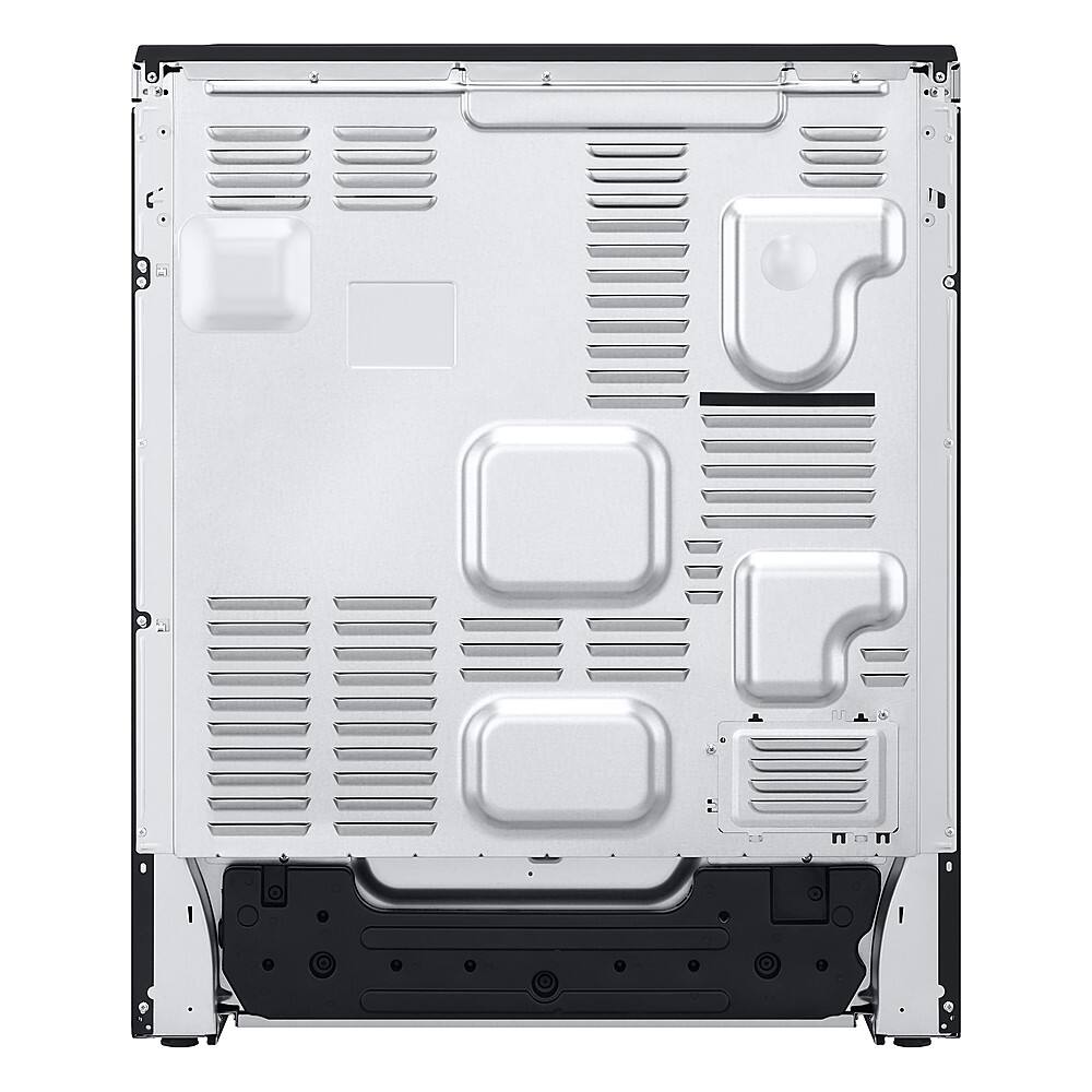 Alt View 22. LG - 7.3 Cu. Ft. Smart Slide-In Double Oven Electric True Convection Range with EasyClean and InstaView - PrintProof Stainless Steel.