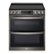 Alt View Zoom 1. LG - 7.3 Cu. Ft. Smart Slide-In Double Oven Electric True Convection Range with EasyClean and InstaView - Black Stainless Steel.