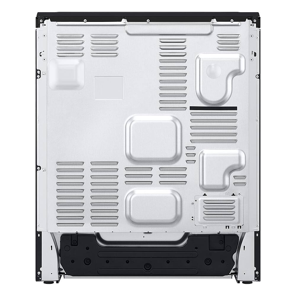 Alt View 27. LG - 7.3 Cu. Ft. Smart Slide-In Double Oven Electric True Convection Range with EasyClean and InstaView - PrintProof Black Stainless Steel.