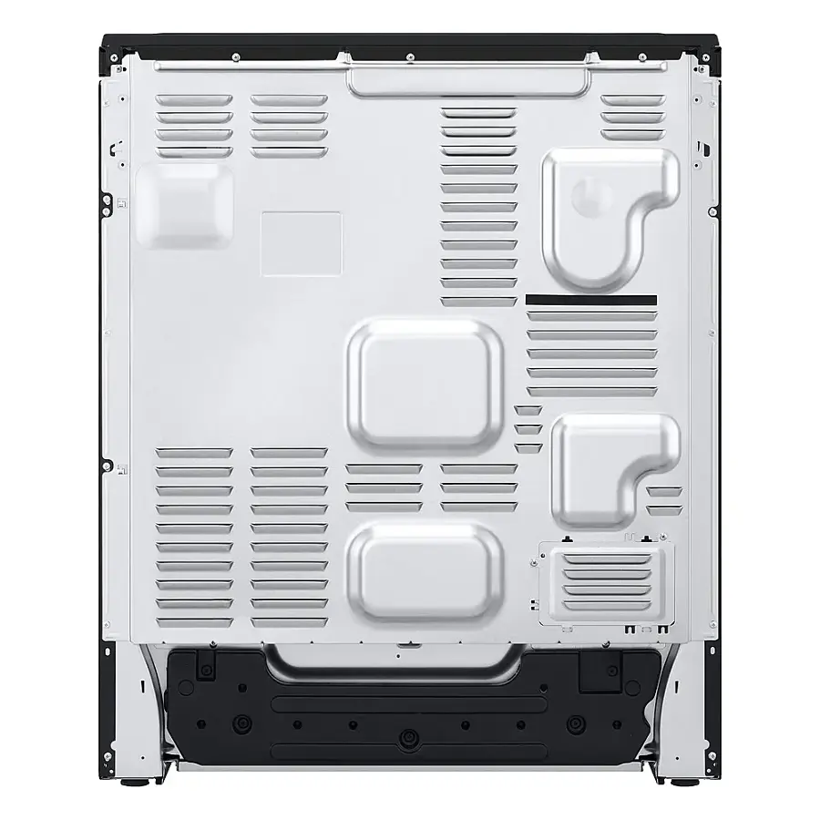 Alt View 27. LG - 7.3 Cu. Ft. Smart Slide-In Double Oven Electric True Convection Range with EasyClean and InstaView - PrintProof Black Stainless Steel.