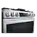Alt View 19. LG - 6.9 Cu. Ft. Slide-In Double Oven Gas True Convection Range with EasyClean and InstaView - PrintProof Stainless Steel.