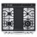 Alt View 20. LG - 6.9 Cu. Ft. Slide-In Double Oven Gas True Convection Range with EasyClean and InstaView - PrintProof Stainless Steel.