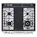 Alt View 20. LG - 6.9 Cu. Ft. Slide-In Double Oven Gas True Convection Range with EasyClean and InstaView - PrintProof Stainless Steel.