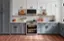 Gas_Ranges:
Tans - 2:35 da a 1 - - - - - 4 1 -   LG AMERICA'S MOST RELIABLE LINE OF APPLIANCES According to + 2023 eading cumer besting organization