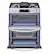 Alt View 12. LG - 6.9 Cu. Ft. Slide-In Double Oven Gas True Convection Range with EasyClean and InstaView - PrintProof Stainless Steel.