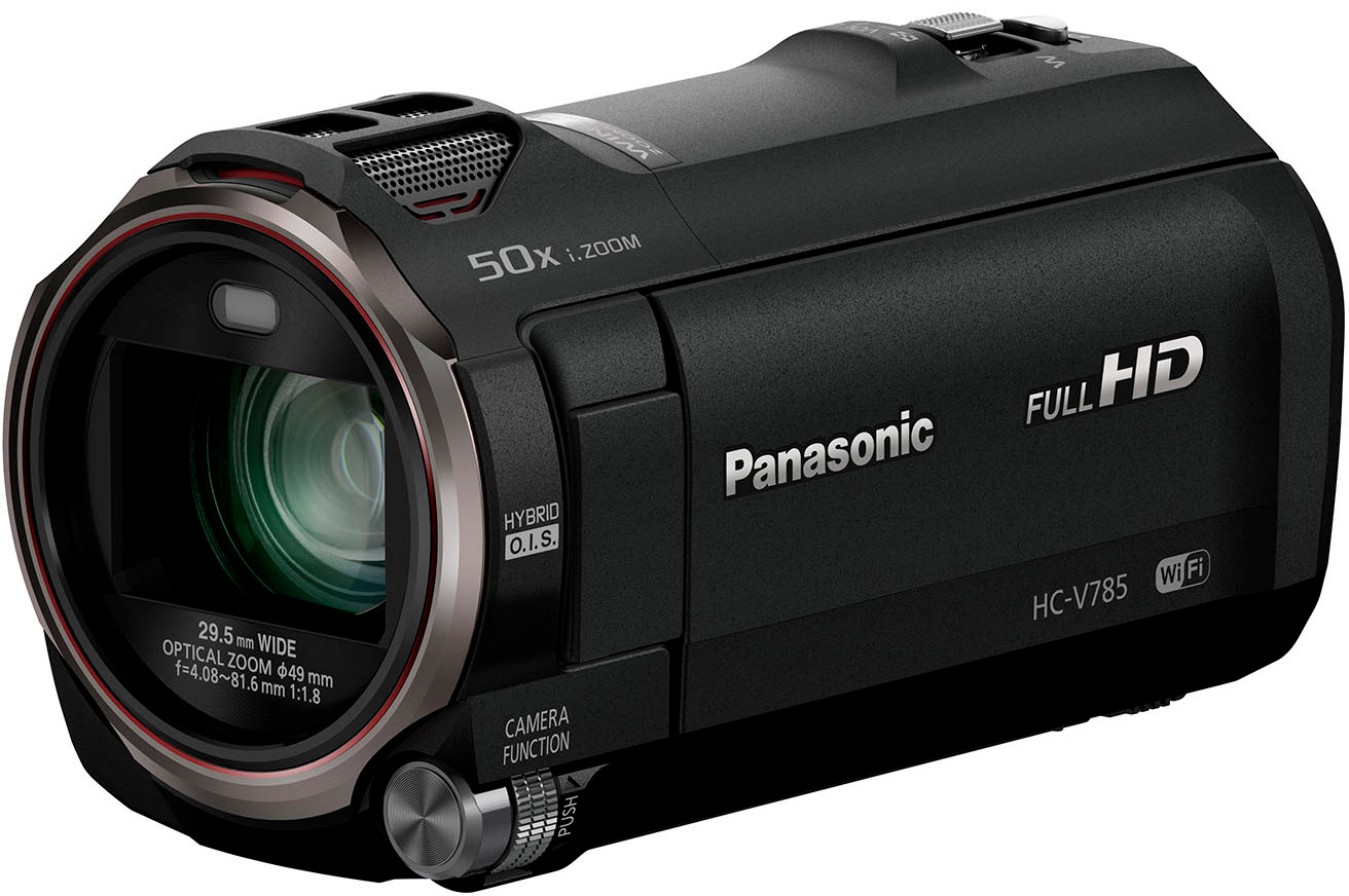 rekruttere ild Seaside Panasonic HC-V785K Full HD Video Camera Camcorder with 20X Optical Zoom  Black HC-V785K - Best Buy