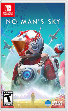 Nintendo Switch No Man's Sky Teen T Rated by ESRB Hello Games - T (Teen 13+)