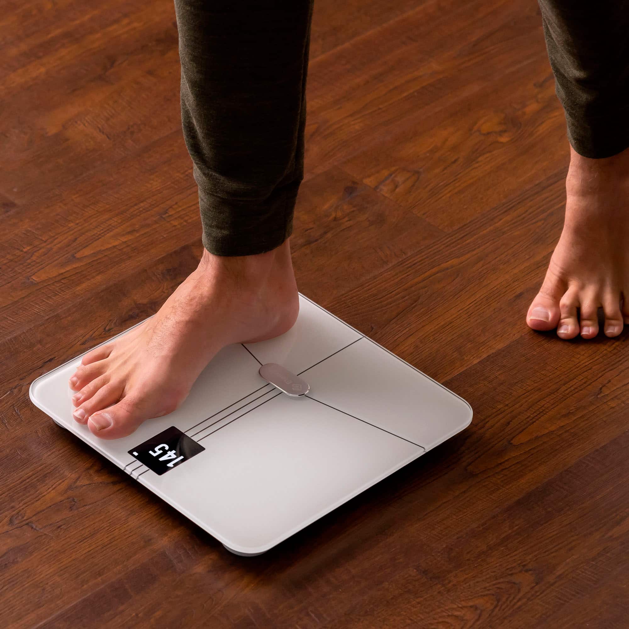 Alt View 16. Etekcity - HR Smart Fitness Scale - White.