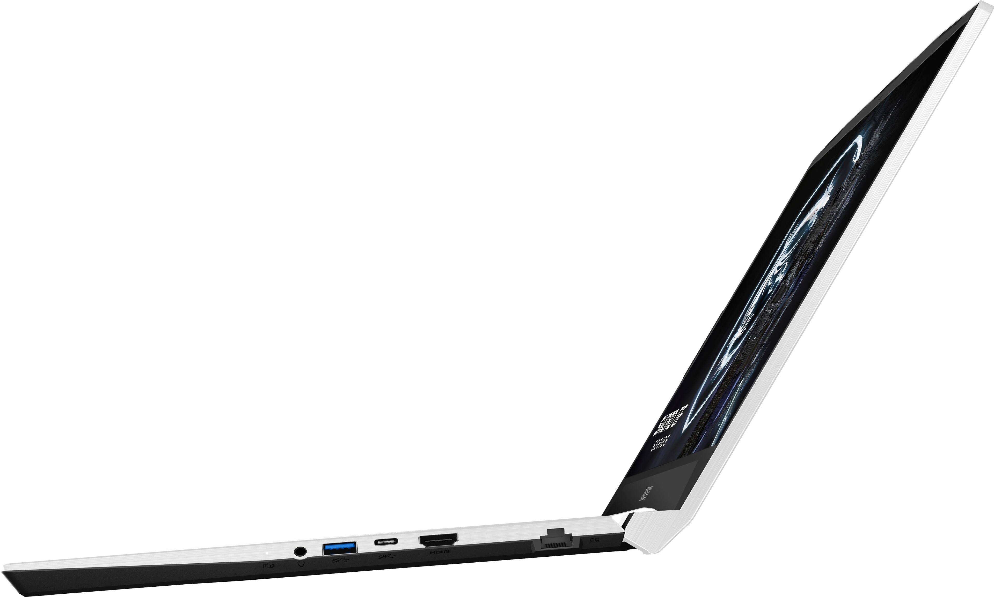 Alt View 11. MSI - Sword 15.6" 144hz Gaming Laptop - Intel Core i7 - NVIDIA GeForce RTX 3070Ti - 1TB SSD - 16GB Memory - White.