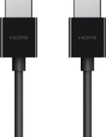 Belkin - 6.6ft 4K Ultra High Speed HDMI 2.1 Cable - Black - Front_Zoom